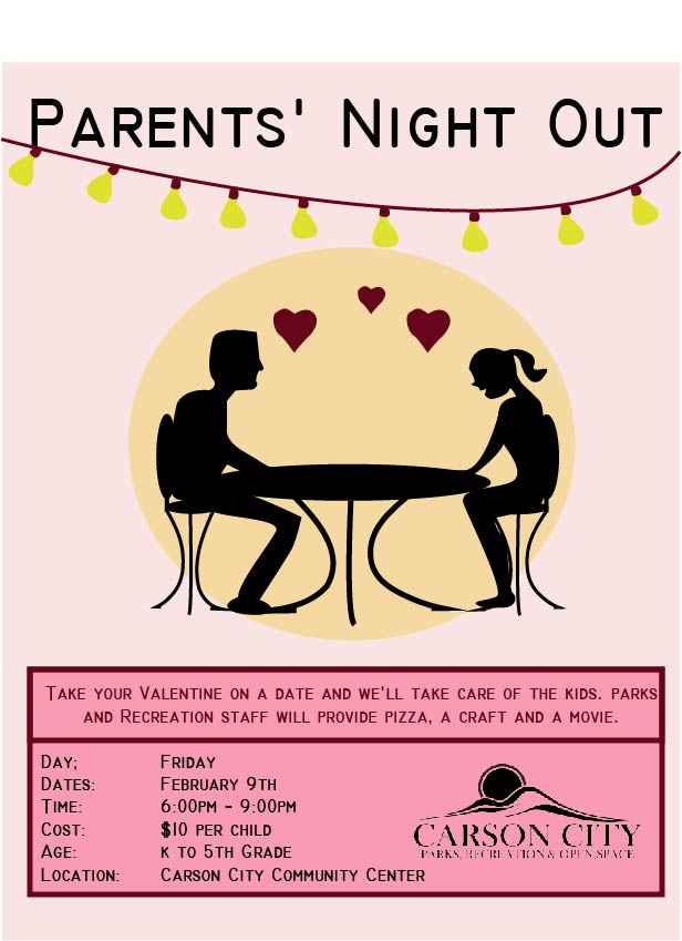 Parents Night Out flyer