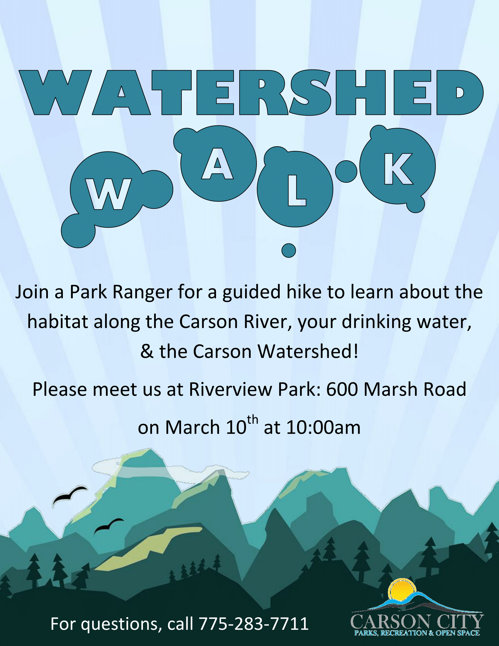 Watershed Walk Flyer